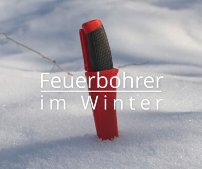 feuerbohrer im schnee