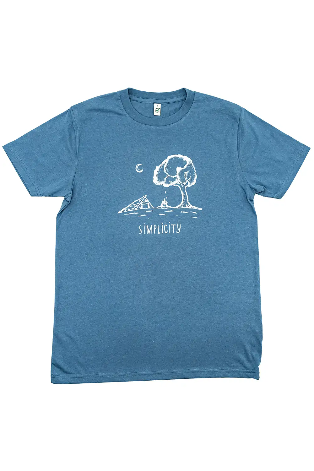 Simplicity Unisex T-Shirt Blau